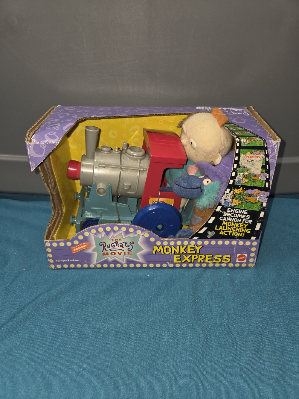 1998 Rugrats Movie Phil DeVille Monkey Express Play